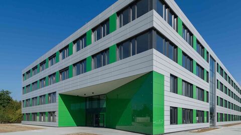 Dienstgebäude Heppenheim Ansicht des Dienstgebäudes Heppenheim