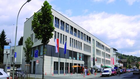 Amt für Bodenmanagement Büdingen Ansicht des Gebäudes des Amtes für Bodenmanagement Büdingen