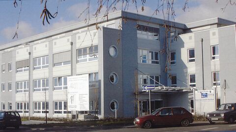 Dienstgebäude Hofheim Ansicht des Dienstgebäudes in Hofheim