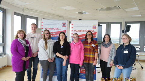 Gruppenfoto vom Girls´Day 2024