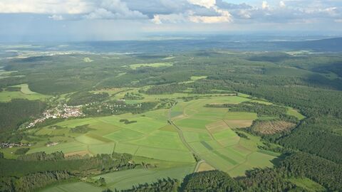 Luftbild der Umgebung