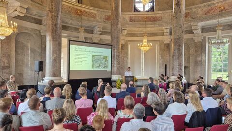 Vortrag vor Publikum