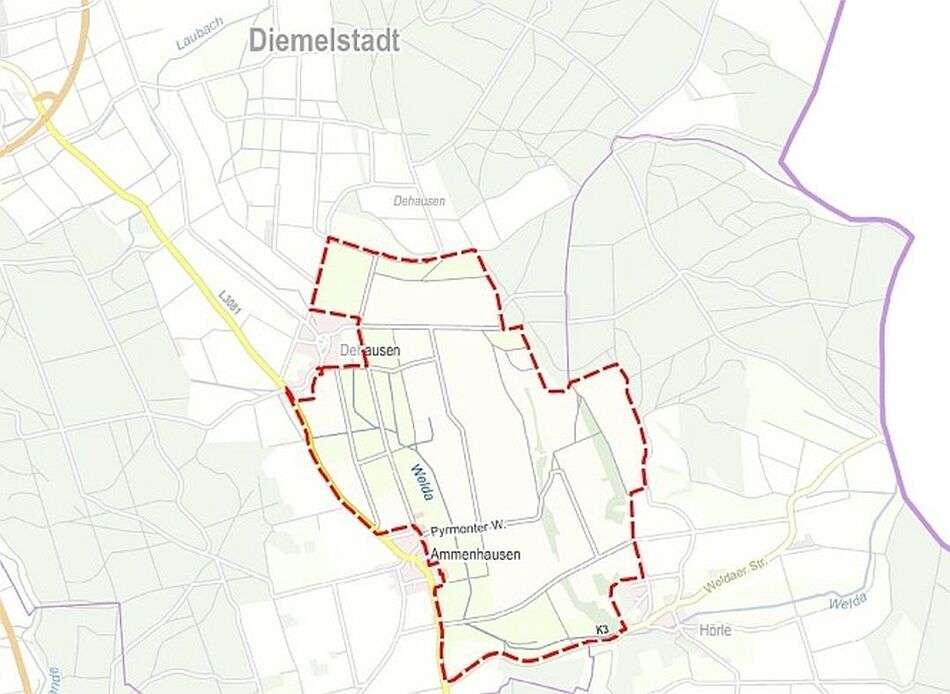 DiemelstadtAmmenhausen Gewässerrenaturierung Bodenmanagement